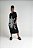 Vestido Malha Gola V Preto Palmeira Sônia - Imagem 2
