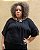 Blusa Morcego Linhão Preto - Imagem 1
