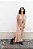 Vestido Malha Básico com Fenda Lateral Nude - Imagem 2