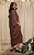 Vestido Ziper e Capuz Marrom - Imagem 4