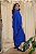 Vestido Ziper e Capuz Azul - Imagem 3