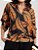 Blusa Morcego Gola Estampa Silvestre - Imagem 1