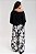 Calça Pantalona Viscose Floral PB - Imagem 4