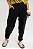 Calça Viscose Bolso Faca Preta - Imagem 1