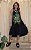 Vestido Midi Alças Preto Onças Olga - Imagem 2