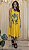 Vestido Midi Alças Amarelo Onças Olga - Imagem 2