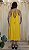 Vestido Midi Alças Amarelo Onças Olga - Imagem 4