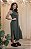 Vestido Malha Canelada Alças Midi Verde - Imagem 2