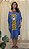 Vestido Malha Amplo Azul Felina - Imagem 1