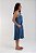 Vestido Regata Evasê Azul Beluga - Imagem 3