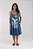Vestido Regata Evasê Azul Beluga - Imagem 2