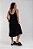 Vestido Regata Evasê Preto Peixe - Imagem 4