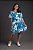 Vestido Evasê Viscose Aquática - Imagem 1