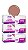 Kit 3 Géis Control Shopnails NUDE ROSÉ 24g - Imagem 1