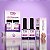 Kit Francesinha Shopnails Branco e Renda 7 ml cada - Imagem 1
