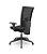 Cadeira Presidente Flash Plaxmetal Tela Preta Assento Aero Base Italia Back System - Imagem 3