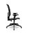 Cadeira Presidente Flash Plaxmetal Tela Preta Assento Aero Base Italia Back System - Imagem 5