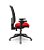 Cadeira Presidente Flash Plaxmetal Tela Preta Assento Aero Base Italia Back System - Imagem 11