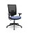 Cadeira Presidente Flash Plaxmetal Tela Preta Assento Concept Base Italia Back System - Imagem 4