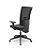 Cadeira Presidente Flash Plaxmetal Tela Preta Assento Concept Base Italia Back System - Imagem 12