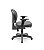 Cadeira Plaxmetal Operativa Executiva Back System Com Braços Reguláveis Revestimento Vinil - Imagem 2