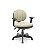 Cadeira Plaxmetal Operativa Executiva Back System Com Braços Reguláveis Revestimento Vinil - Imagem 5