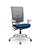 Cadeira Plaxmetal Flash Presidente Tela Cinza Base Italia Cinza Back system Braços Reguláveis Cinza Assento Poliéster - Imagem 5