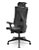 Cadeira Darix X+ Presidente Plaxmetal Base Nylon Slider Tela Preta Assento Vinil - Imagem 3