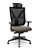 Cadeira Darix X+ Presidente Plaxmetal Base Nylon Slider Tela Preta Assento Vinil - Imagem 4