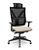 Cadeira Darix X+ Presidente Plaxmetal Base Nylon Slider Tela Preta Assento Vinil - Imagem 5
