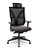 Cadeira Darix X+ Presidente Plaxmetal Base Nylon Slider Tela Preta Assento Vinil - Imagem 6