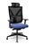 Cadeira Darix X+ Presidente Plaxmetal Base Nylon Slider Tela Preta Assento Vinil - Imagem 7