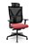 Cadeira Darix X+ Presidente Plaxmetal Base Nylon Slider Tela Preta Assento Vinil - Imagem 8