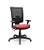 Cadeira Plaxmetal Flash Presidente Base Standard Back System Tela Preta Assento Vinil - Imagem 8