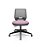 Cadeira Plaxmetal Beezi Encosto Cinza Base Nylon Piramidal Relax Assento Vinil - Imagem 14