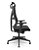 Cadeira Presidente Darix X+ Base Italia Mecanismo Slider Assento Crepe Poliéster - Imagem 2