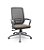 Cadeira Plaxmetal Adrix Grafite Tela Cinza Base Nylon Mecanismo Relax Assento Vinil - Imagem 5