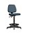 Cadeira Job Frisokar Caixa Alta Para Bancada De Laboratório, Recepção ou Portaria Reforçada Ergonômica Back System Vinil - Imagem 22