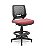 Cadeira Caixa Alta Beezi Plaxmetal Base Nylon Com Sapatas Encosto Preto Assento Vinil - Imagem 8