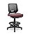 Cadeira Caixa Alta Beezi Plaxmetal Base Nylon Com Sapatas Encosto Preto Assento Vinil - Imagem 9