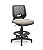 Cadeira Caixa Alta Beezi Plaxmetal Base Nylon Com Sapatas Encosto Preto Assento Vinil - Imagem 19