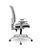 Cadeira Plaxmetal Flash Presidente Tela Cinza Base Italia Cinza Back System Braços Reguláveis Cinza Assento Vinil - Imagem 2