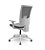 Cadeira Plaxmetal Flash Presidente Tela Cinza Base Italia Cinza Back System Braços Reguláveis Cinza Assento Vinil - Imagem 3