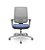 Cadeira Brizza Presidente Tela Cinza Base Aluminio Back System Assento Concept - Imagem 7