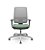 Cadeira Brizza Presidente Tela Cinza Base Aluminio Back System Assento Concept - Imagem 10