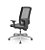 Cadeira Brizza Presidente Tela Cinza Base Aluminio Back System Assento Concept - Imagem 3