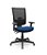 Cadeira Plaxmetal Flash Presidente Base Standard Back System Tela Preta Assento Poliéster - Imagem 4
