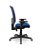 Cadeira Plaxmetal Flash Presidente Base Standard Back System Tela Azul Assento Poliéster - Imagem 2