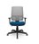 Cadeira Brizza Presidente Plaxmetal Tela Cinza Base Standard Back System Assento Crepe Poliéster - Imagem 5