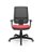 Cadeira Brizza Presidente Plaxmetal Tela Preta Base Standard Mecanismo Back System Assento Vinil - Imagem 8
